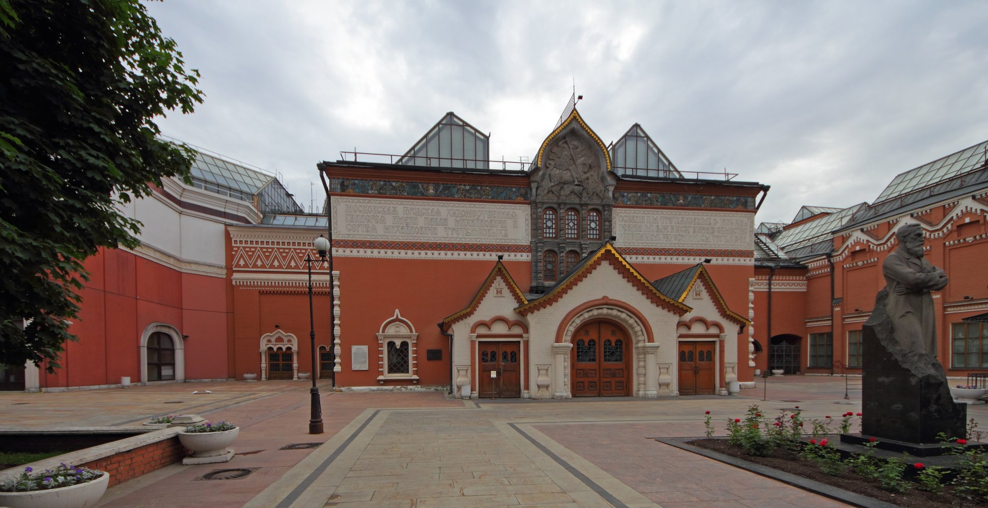 Tretyakov-képtár központi épülete - forrás: wikipedia