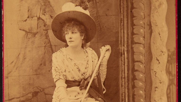 Sarah Bernhardt a Toscában – forrás: Archivio Storico Ricordi