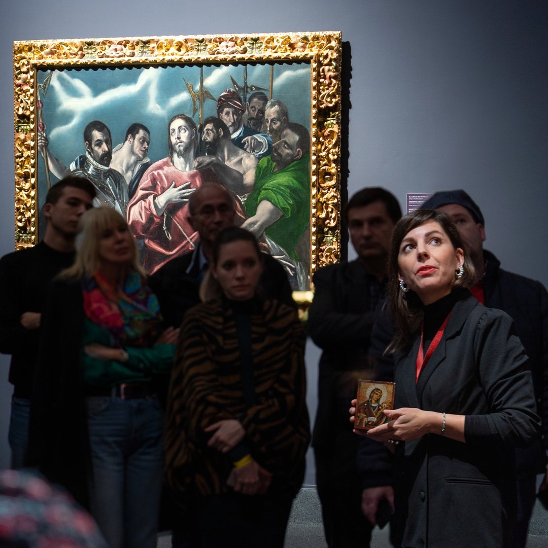 El Greco: El Expolio, 1579-1580. - Fotó: Szépművészeti Múzeum-Magyar Nemzeti Galéria / Szántó András