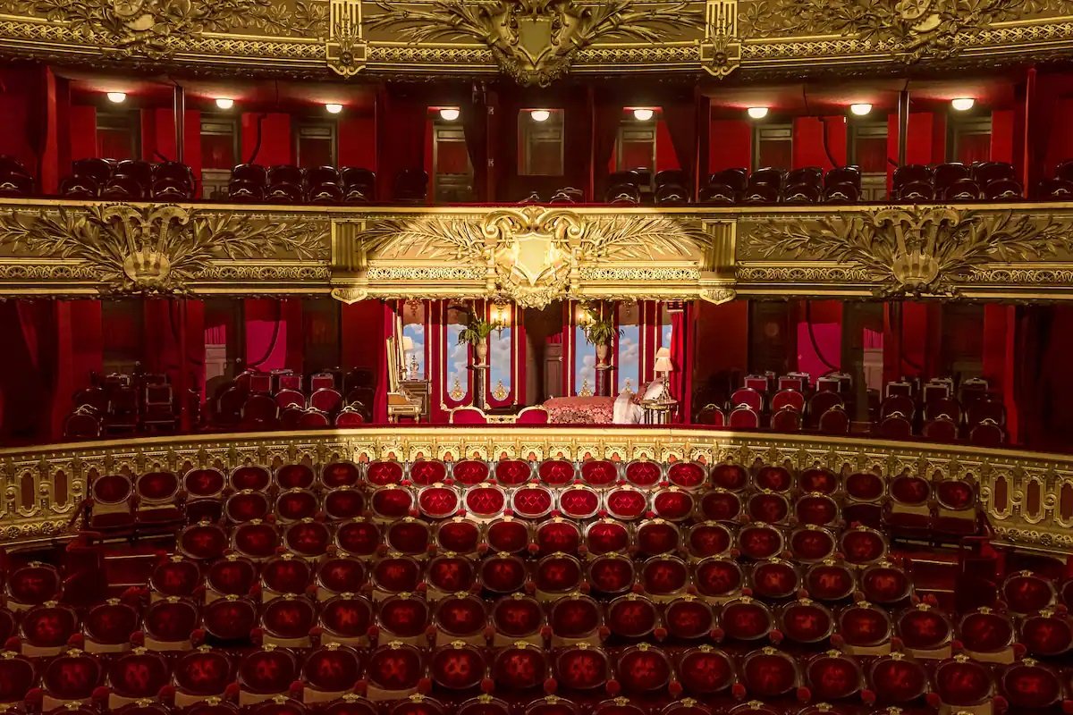 A Palais Garnier díszpáholya - forrás: Airbnb