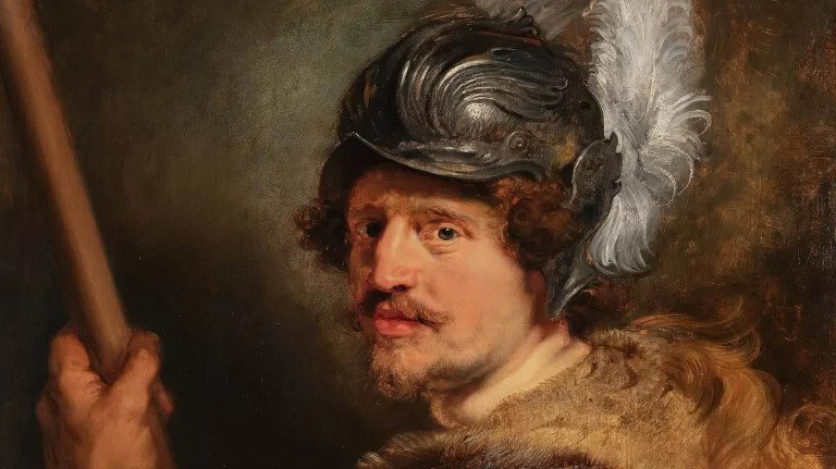 Peter Paul Rubens: Ismeretlen férfi portréja Mars istenként
