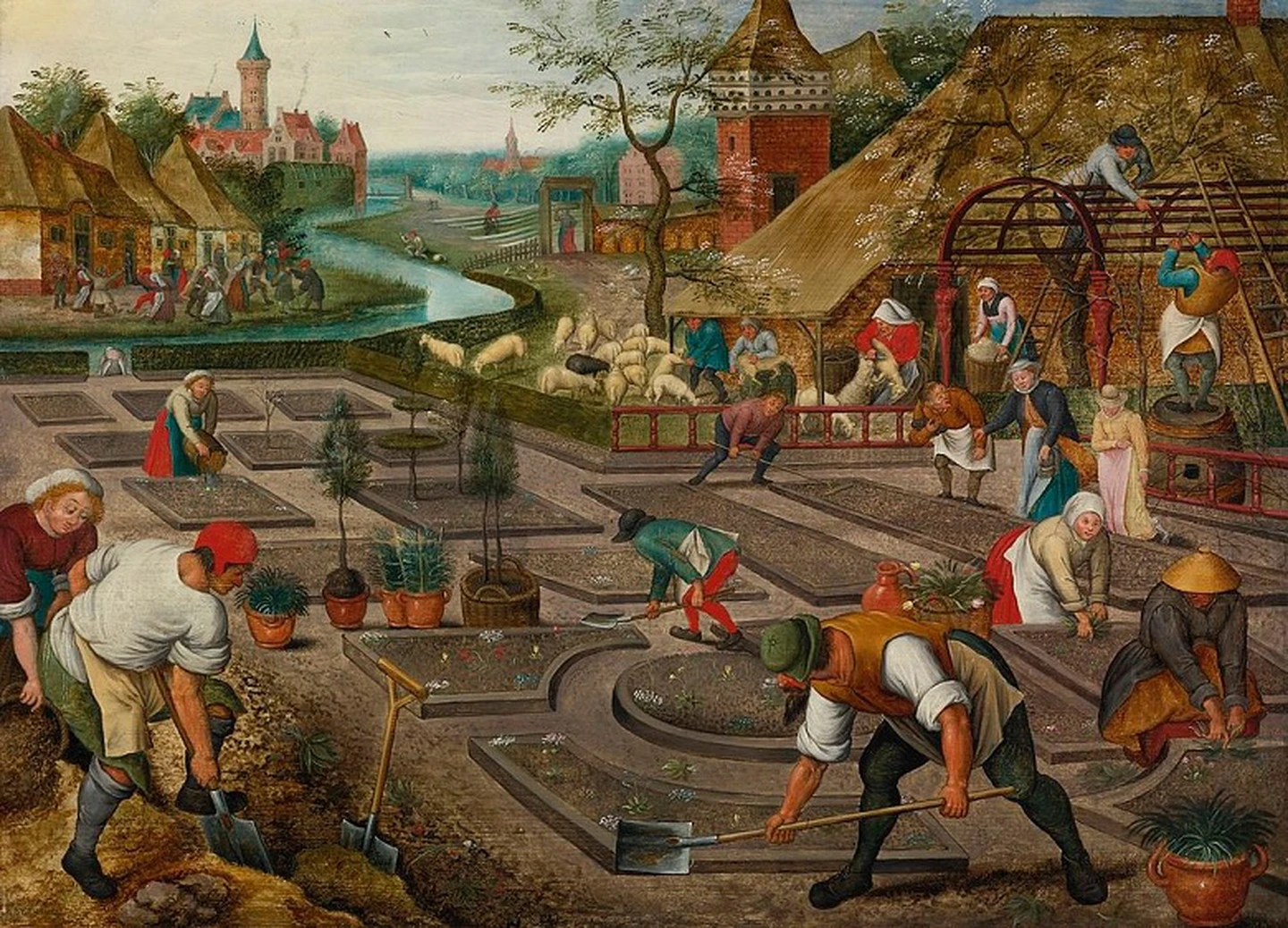ifjabb Pieter Brueghel: Tavasz (1622-35) - forrás: wikipedia