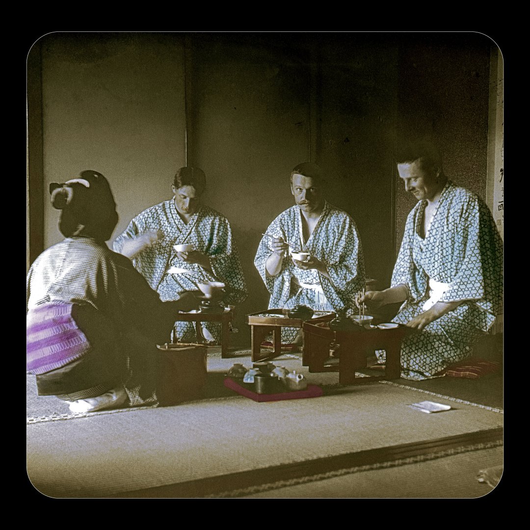 Bozóky Dezső: „Nikkói szállodánkban ebédelünk”, 1907.07.4-8 - forrás: Hopp Múzeum