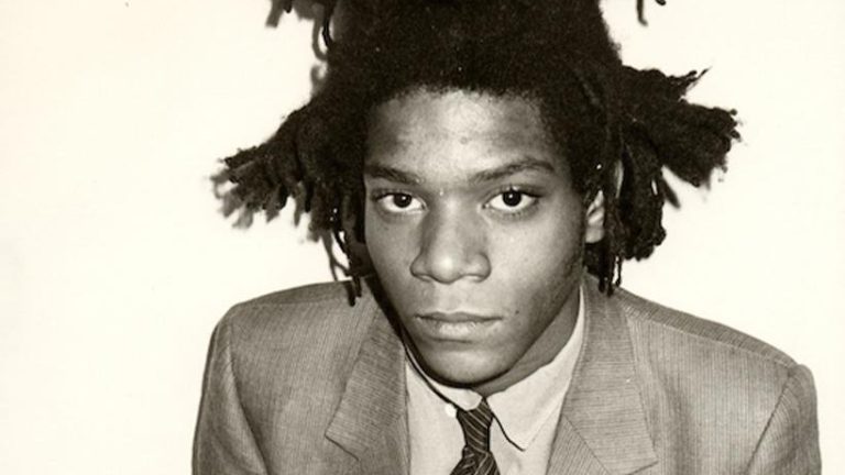 Jean-Michel Basquiat, 1982 - Andy Warhol, Jean-Michel Basquiat, 1982, -forrás: The Andy Warhol Foundation