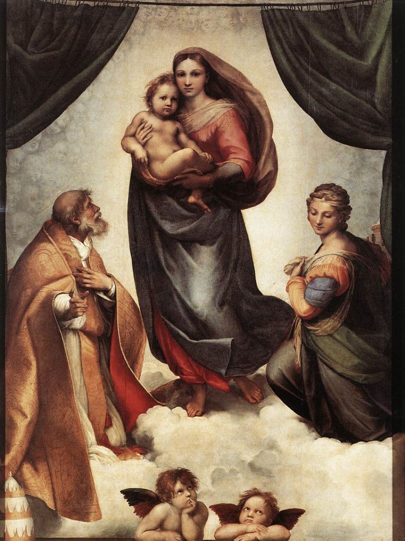 Raffaello: Sixtus Madonna (1513–14)