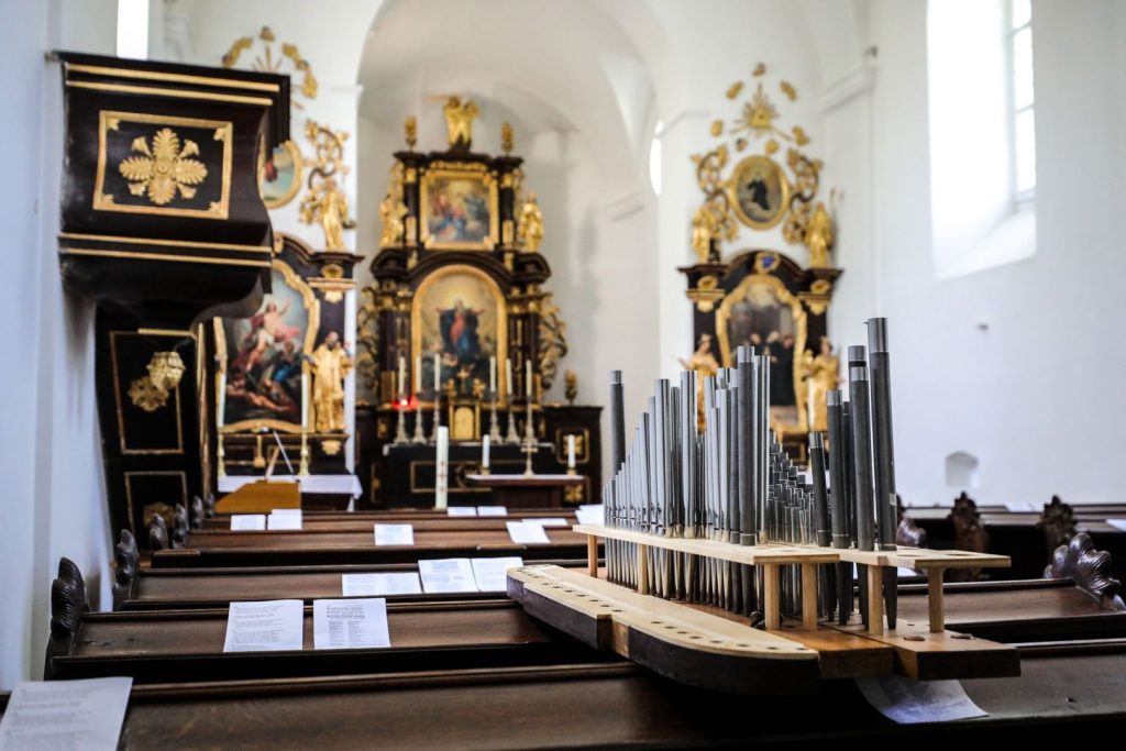 A Boldogasszony-kápolna orgonája - fotó: Csapó Balázs/Kisalföld