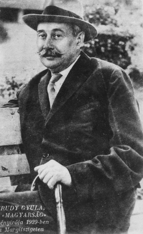 Krúdy Gyula 1929-ben – forrás: Wikipédia