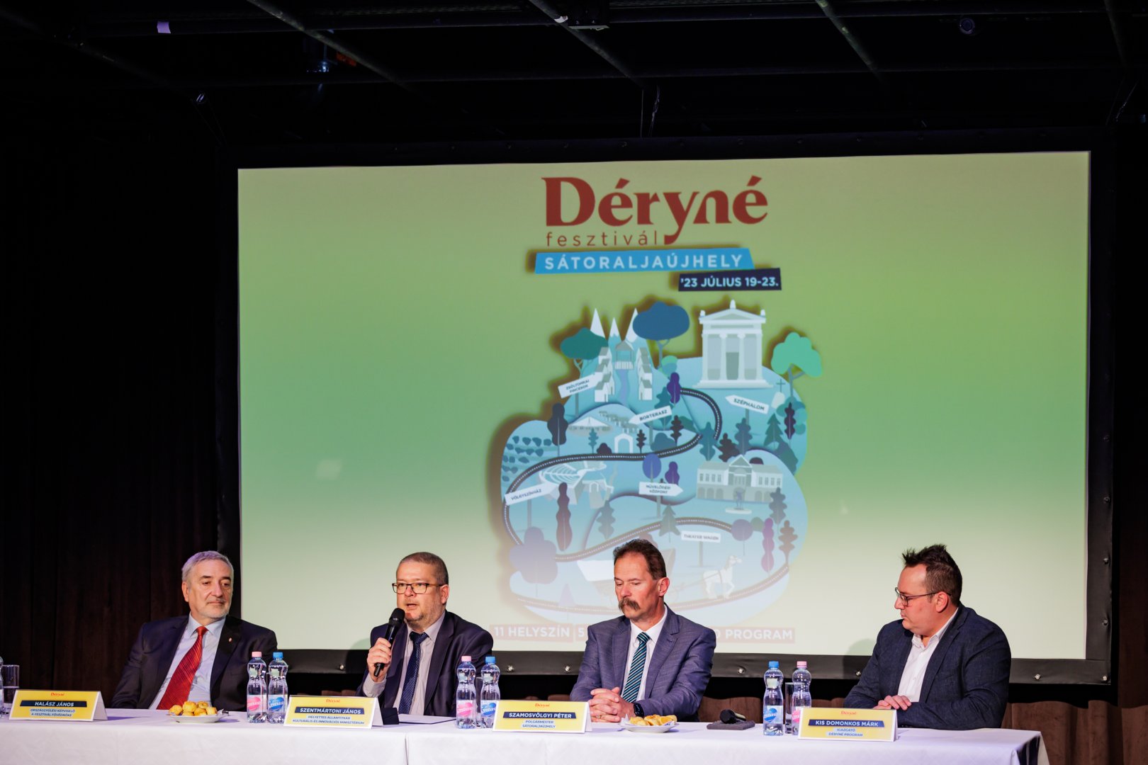 Déryné Fesztivál sajtótájékoztató - Fotó: Fejes Bence