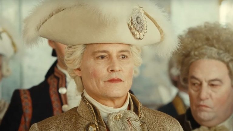 Johnny Depp a Jeanne du Barry című filmben