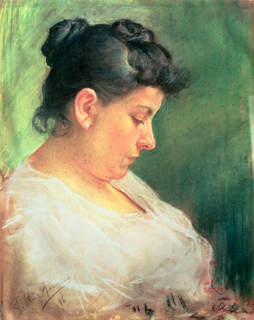 Pablo Picasso: A festő édesanyjának portréja(1896)