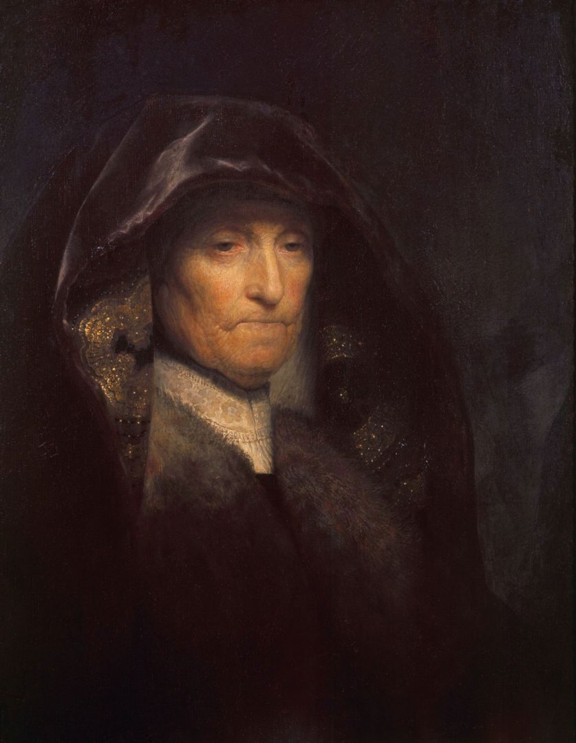 Rembrandt: A művész édesanyja (1629) - forrás: Hungertv.com