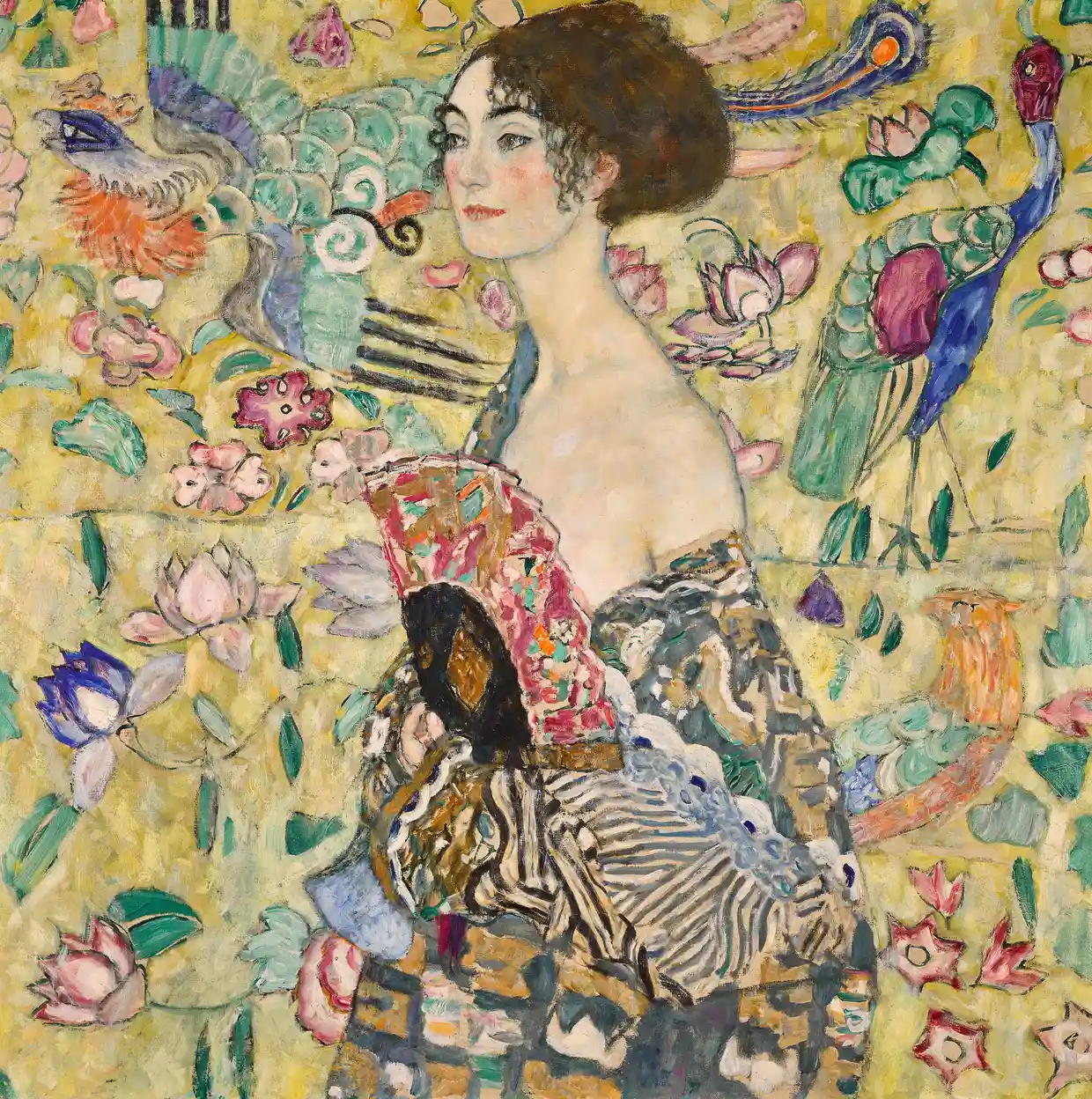 Gustav Klimt: Nő legyezővel