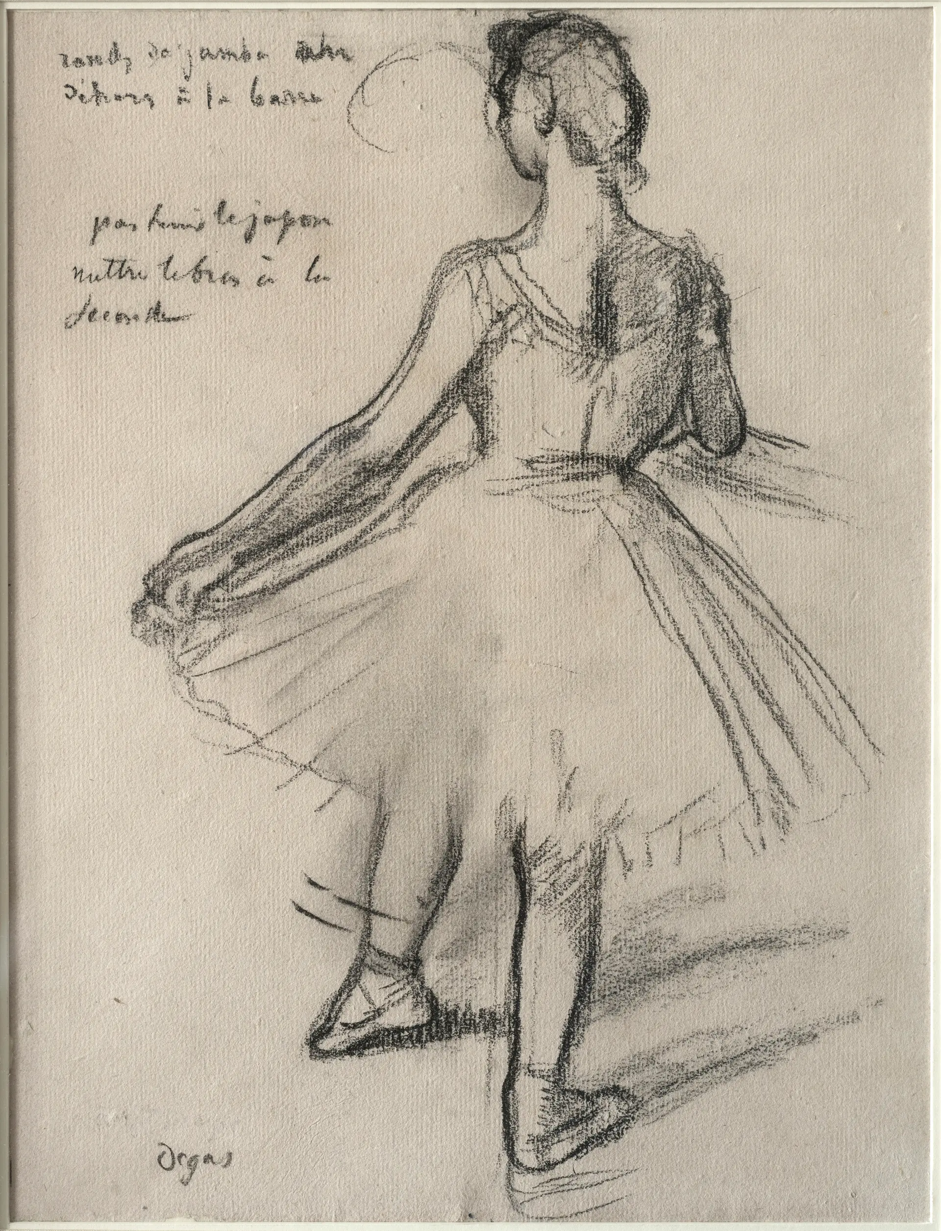 Edgar Degas: Balett-táncosnő