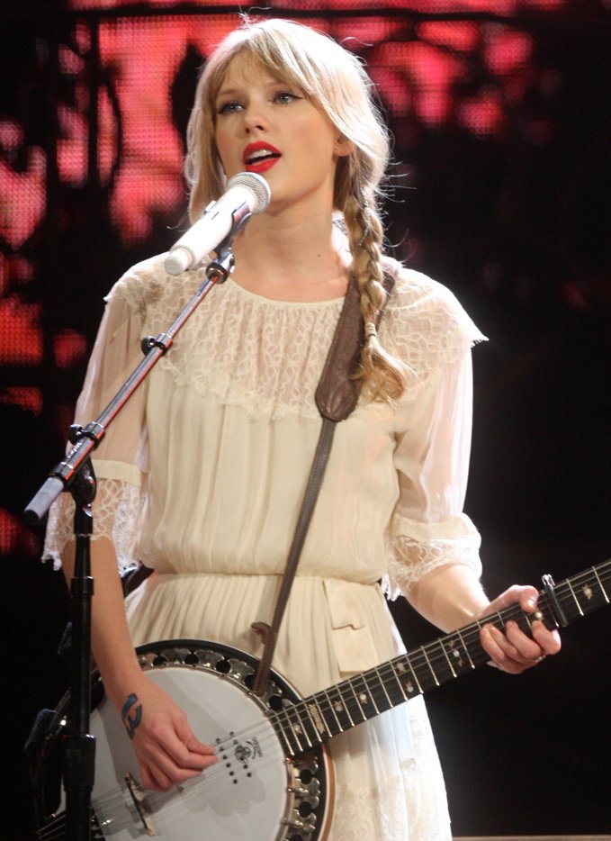 Taylor Swift 2012-es turnéján - forrás: wikipedia