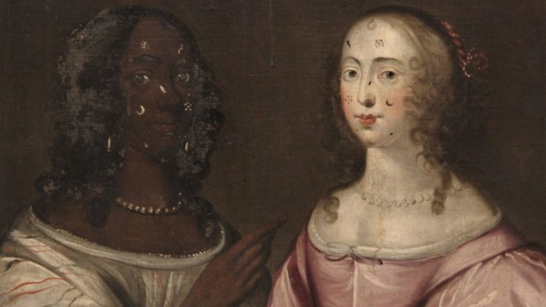 Két hölgy allegorikus portréja (Allegorical Painting of Two Ladies) - forrás: gov.uk