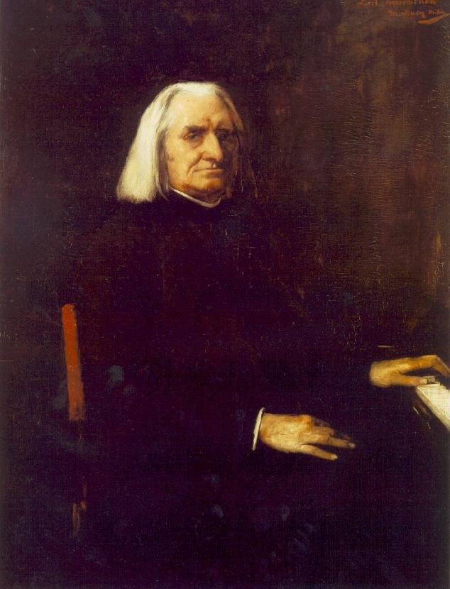 Munkácsy Mihály: Liszt Ferenc portréja