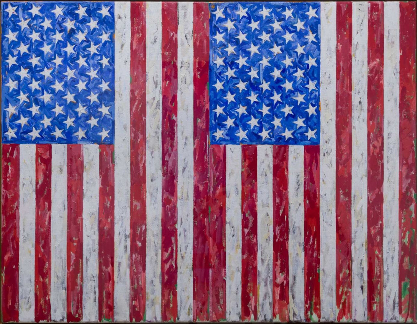Jasper Johns: Zászló – forrás: Emily Fisher Landau Collection
