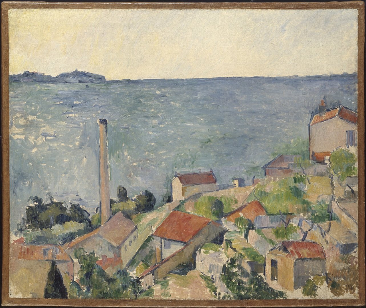 Paul Cezanne: A tenger L’Estaque-nál – forrás: Christie’s
