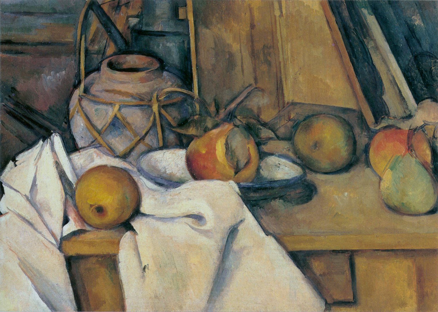 Paul Cezanne: Gyümölcsök és gyömbéresedény – forrás: Christie’s