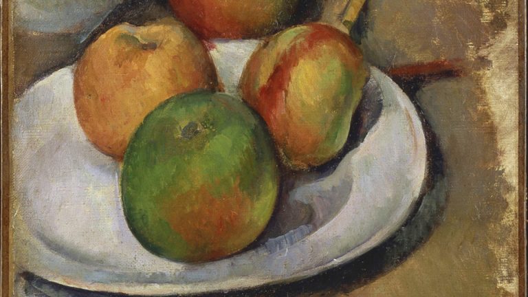 Paul Cezanne: Négy alma és egy kés – forrás: Christie’s