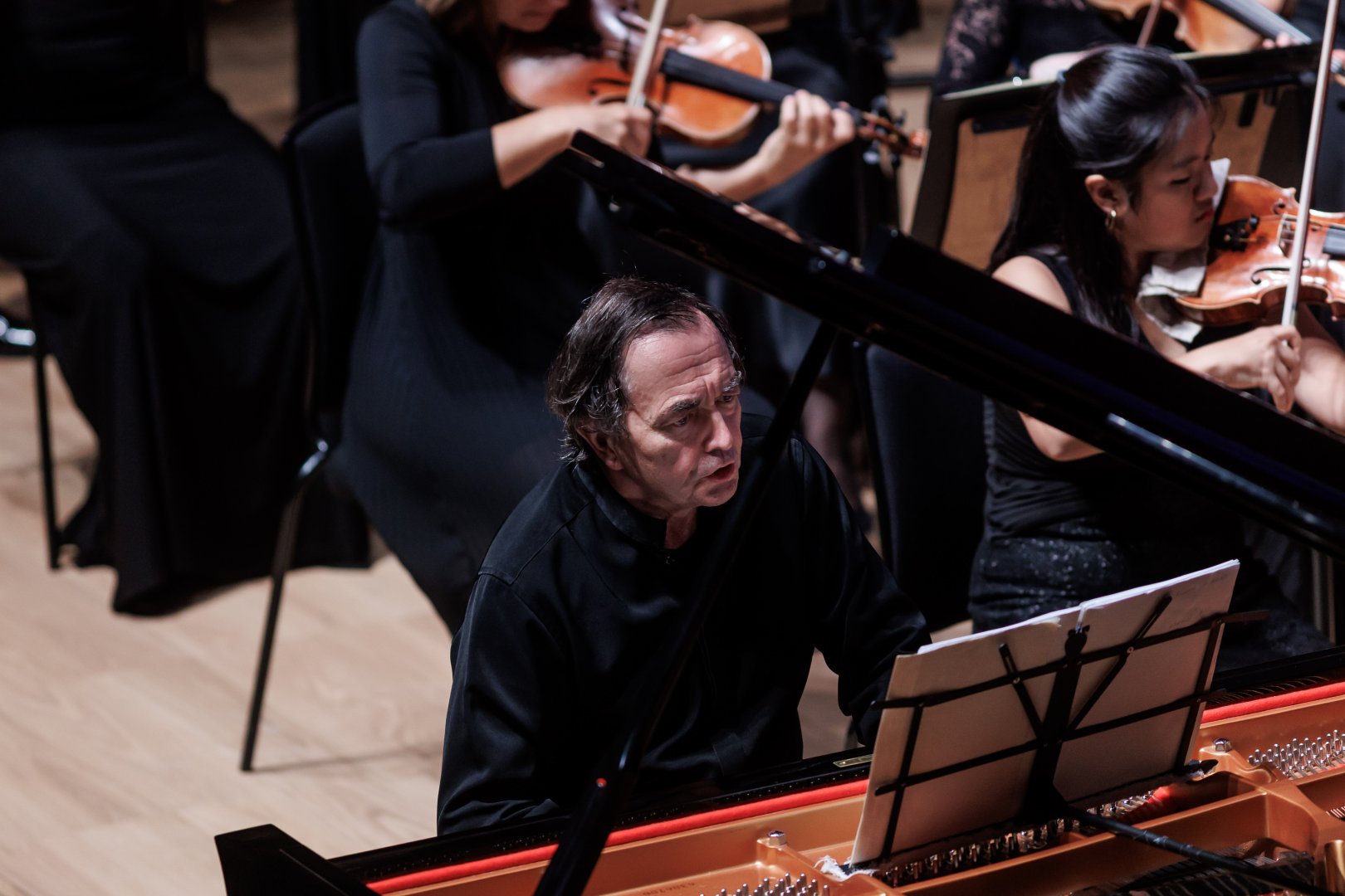 Pierre-Laurent Aimard és a Concerto Budapest - fotó: Mudra László