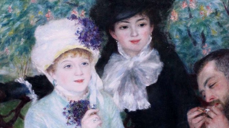 Renoir: Ebéd után - részlet