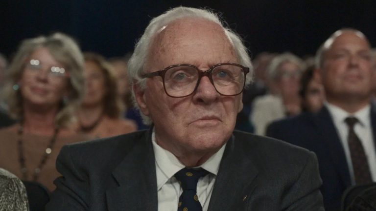 Anthony Hopkins az Egy élet című fillmben - forrás: Fórum Hungary