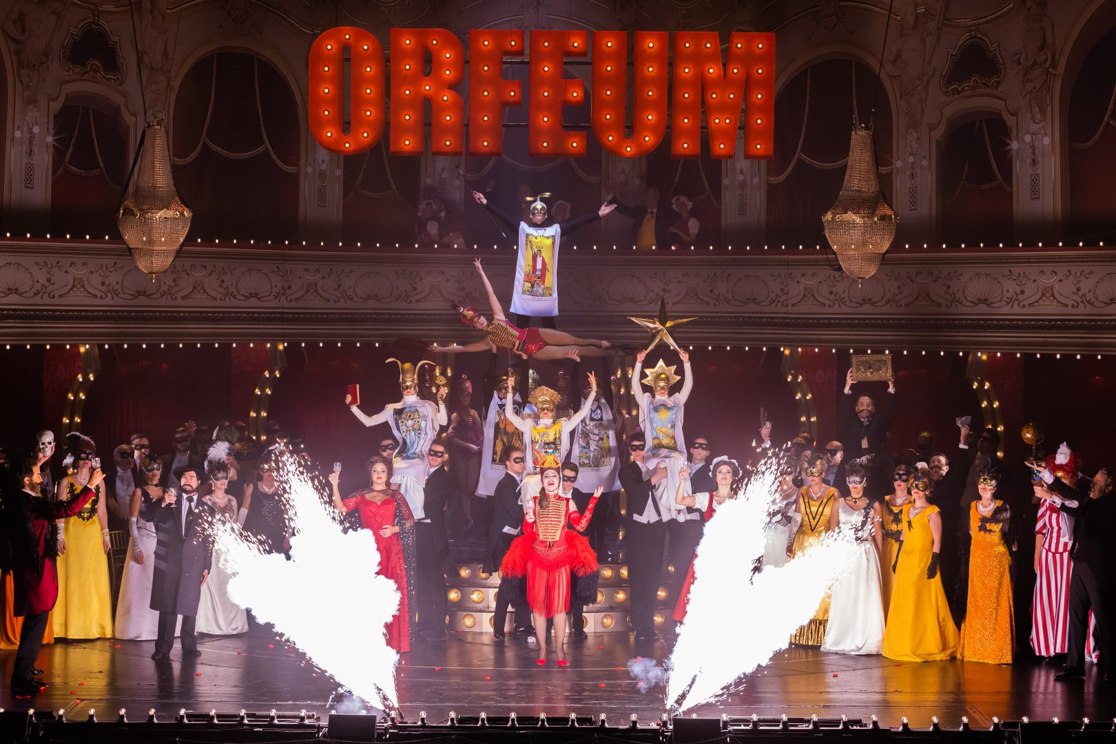 Az Orfeum mágusa - fotó: Janus Erika / Budapesti Operettszínház