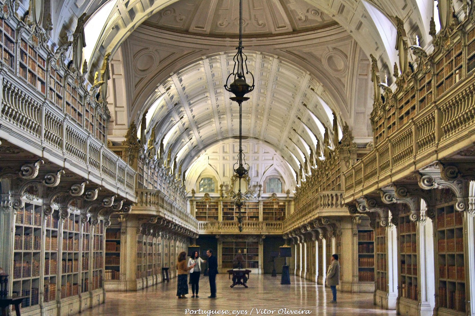 Mafra Palota könyvtára - forrás: wikipedia