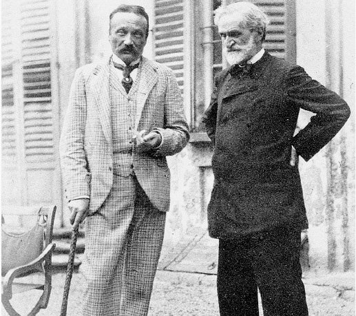 Verdi és Boito 1891-ben - forrás: Wikipedia