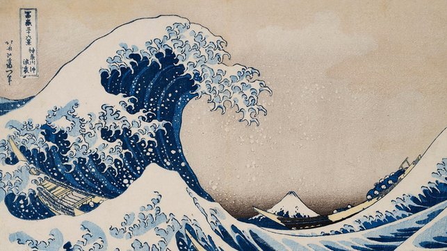 Hokuszai Kacusika: A kanagavai nagy hullám (részlet) - forrás: Sotheby’s