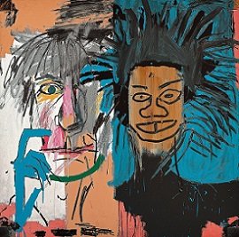 Jean-Michel Basquiat: Két fej – forrás: Wikipedia