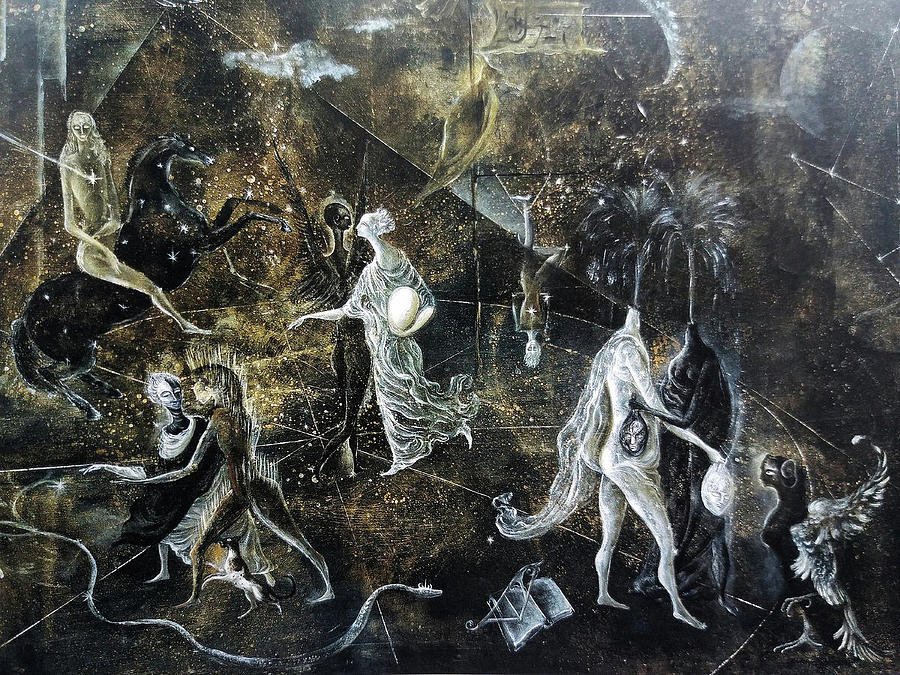 Leonora Carrington: Paracelsus kertje – forrás: Sotheby’s