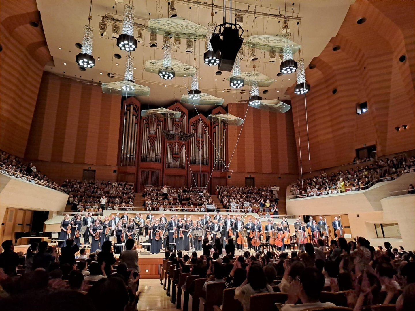 A tokiói Suntory Hall - forrás: MÁV Szimfonikusok