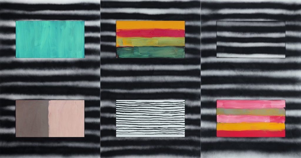 Sean Scully: Kibefordítva 2018–2020 - fotó: Gunter Lepkowski