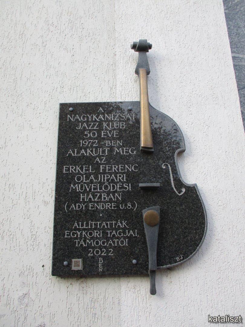 Jazztörténeti emlékpont, Ady utca 6.