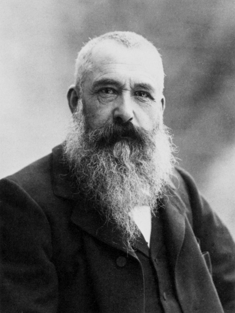 Claude Monet Nadar fényképén 1899-ben - forrás: wikipedia