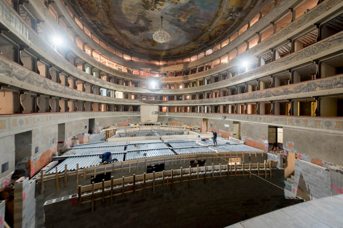 A Teatro Donizetti 2020-ban - forrás: teatrodonizetti.it