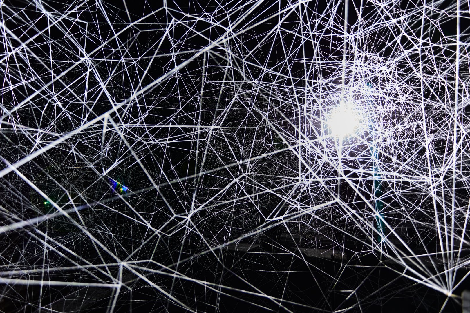 Yasuhiro Chida: Analemma, 2019 - forrás: Light Art Museum Budapest