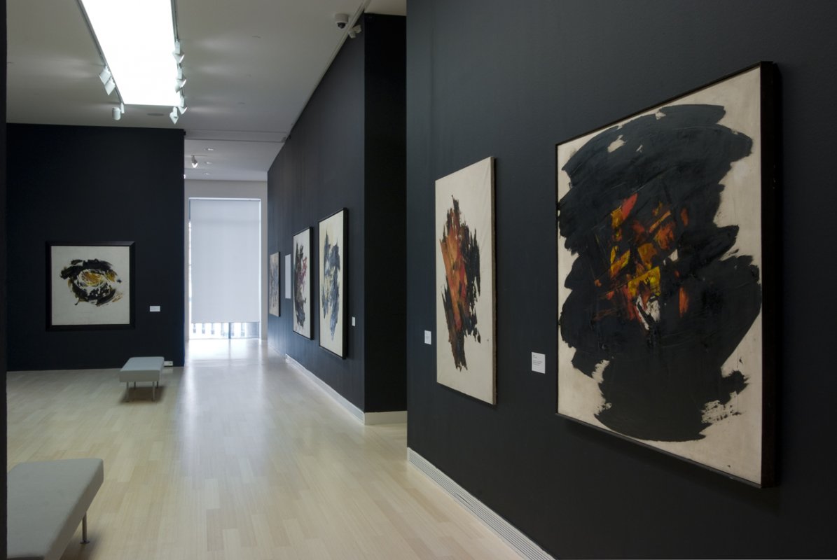 Reigl Judit 2014-es kiállítása a Ludwig Múzeumban | Fotó: Rosta József / Ludwig Múzeum