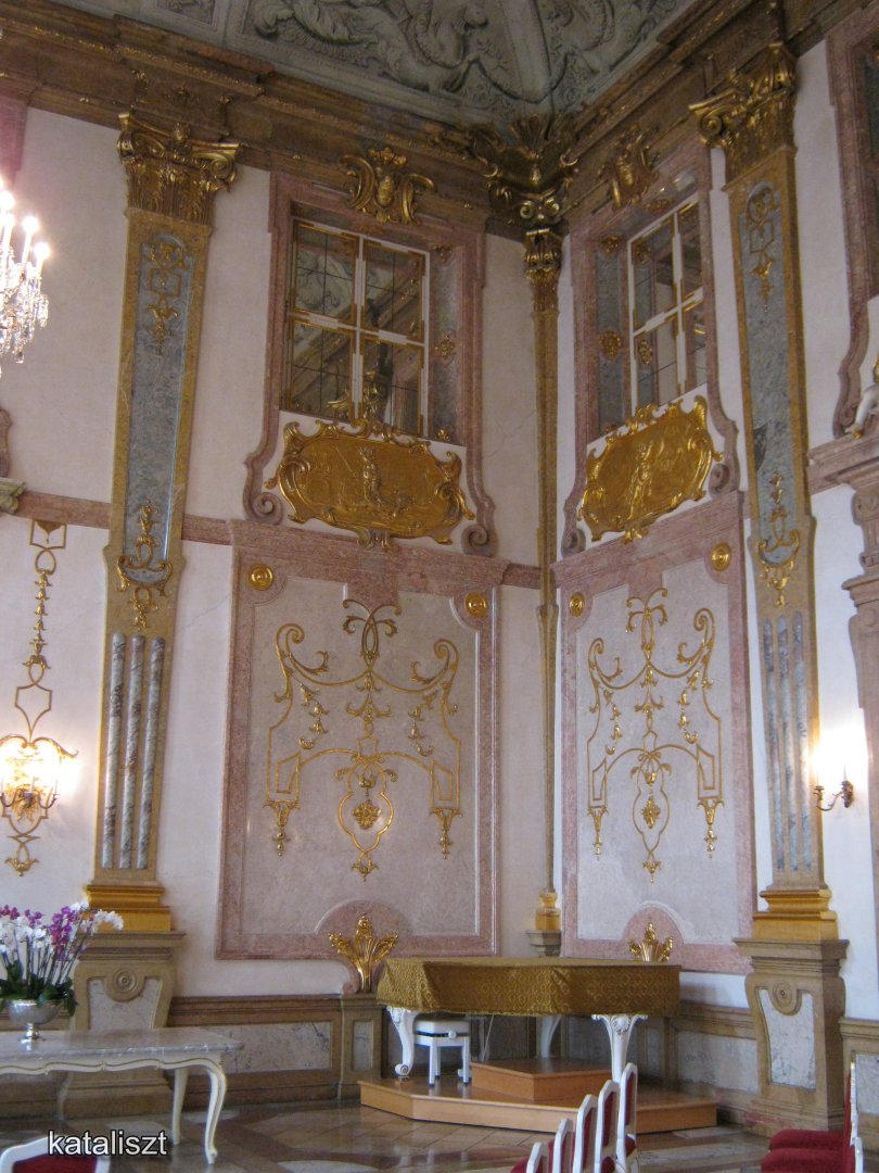A Márványterem, ahol Mozart is muzsikált