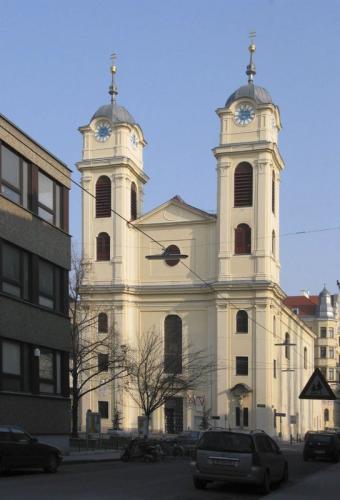 A Schubert-templom - fotó:  Wikimedia / Liefenthaler Pfarrkirche