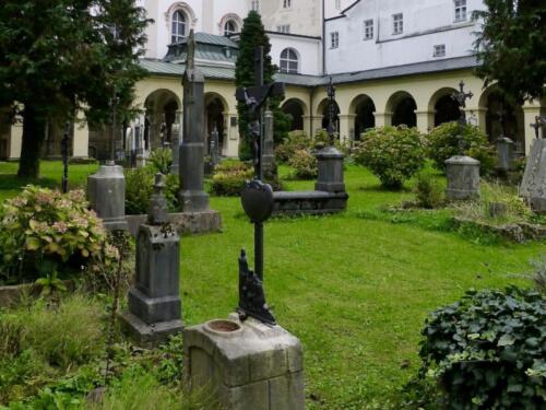 Szent Sebestyén-temető, Salzburg - fotó: tealtraveler