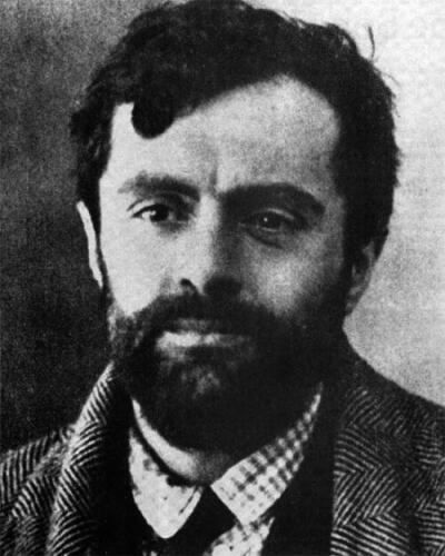 Modigliani 1919-ben, élete vége felé - forrás: wikipedia