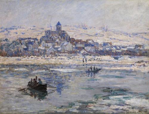Claude Monet: Vétheuil télen