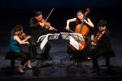 Quartet Integra a középdöntőben - fotó: Zeneakadémia/Erdős Dénes