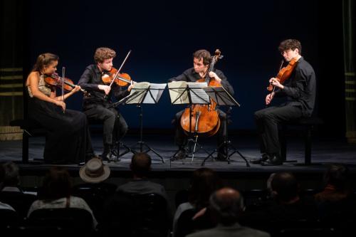 Sonoro Quartet a középdöntőben - fotó: Zeneakadémia/Erdős Dénes