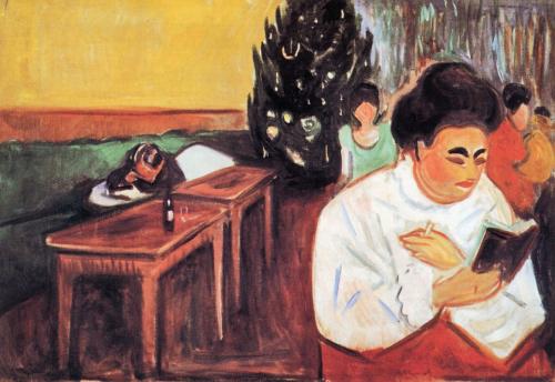 Edvard Munch: Karácsony a bordélyban (1904-1905)