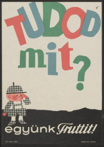 Együnk Fruttit! 1961 - forrás: OSZK