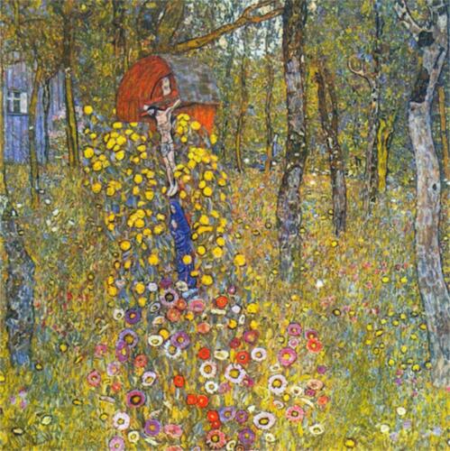 Klimt: Falusi kert feszülettel (1911/1912)